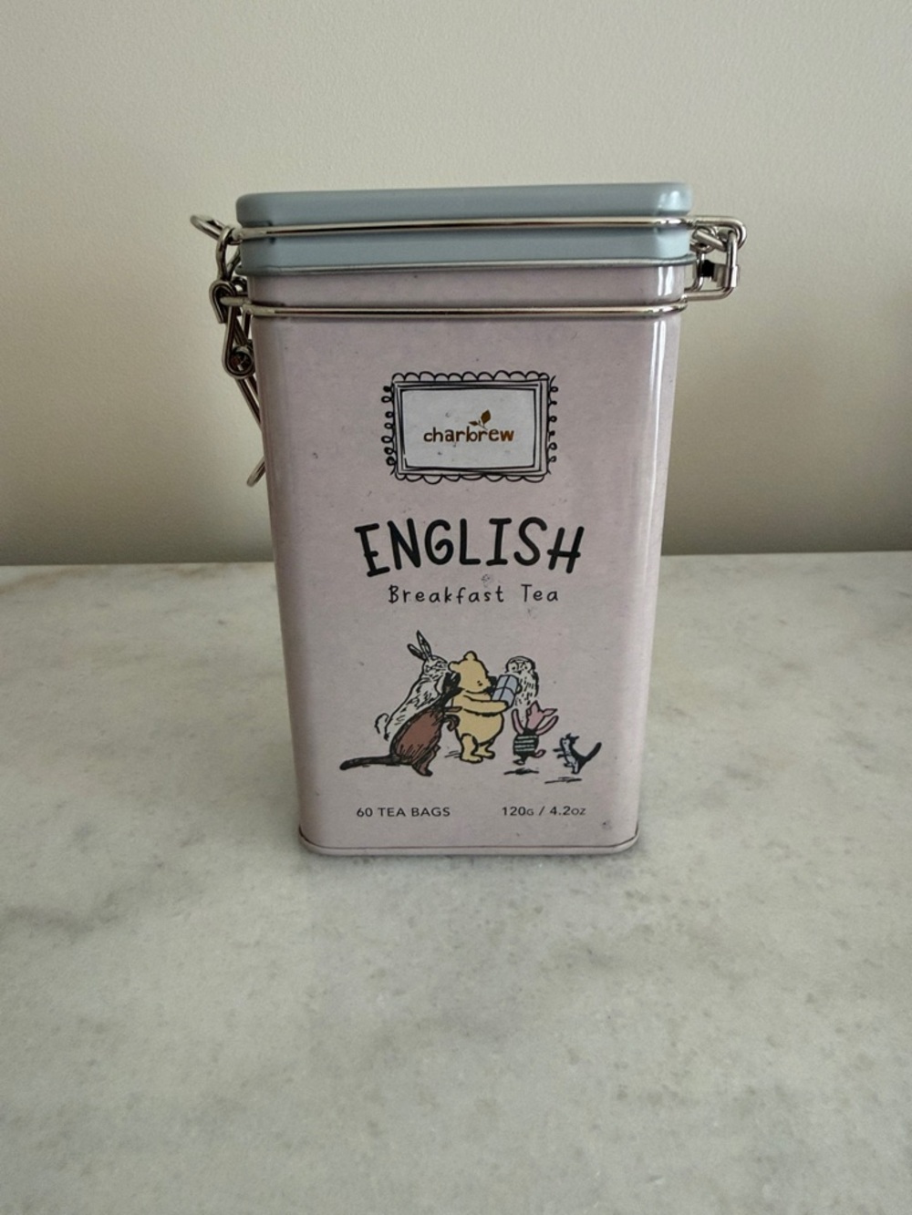 Charbrew English breakfast tea Winnie the Pooh tin only